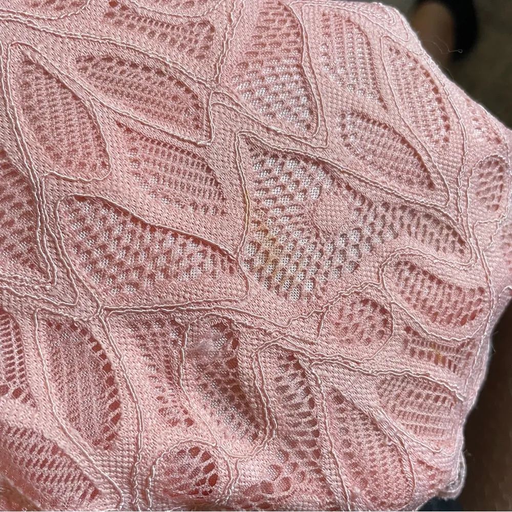 New York & Company Sheer Lace Top Business Office-wear Pencil Dress Small - Image 4