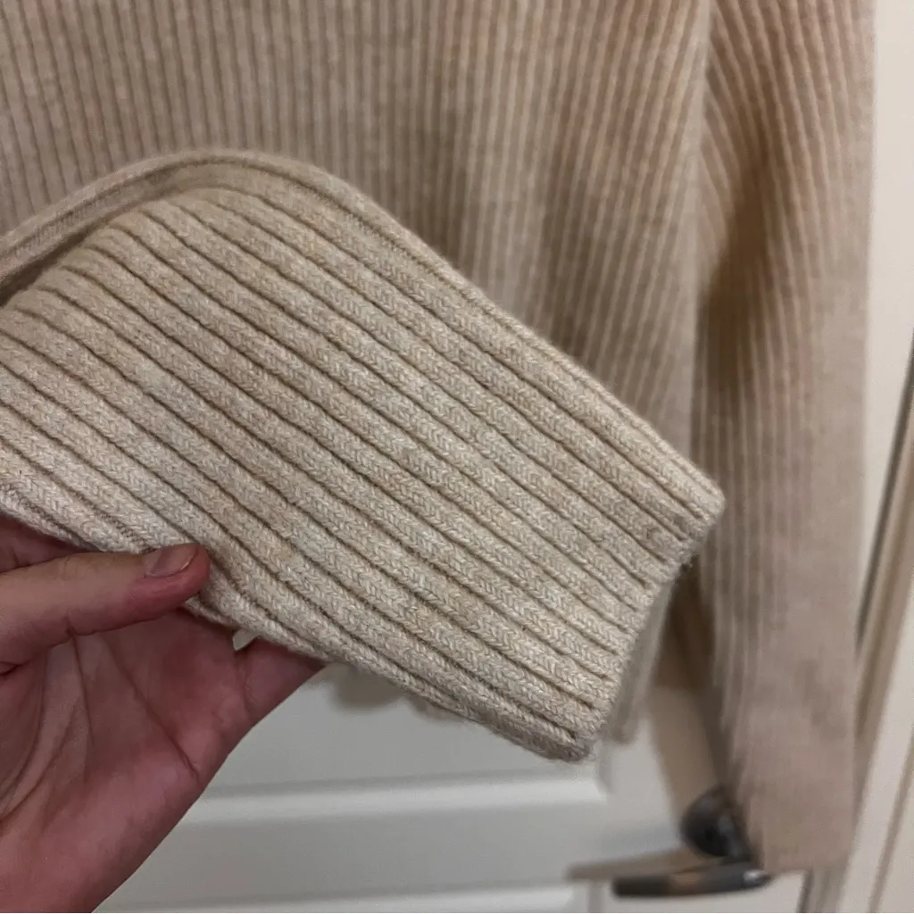 Marine Layer Oatmeal Sweater - Image 3