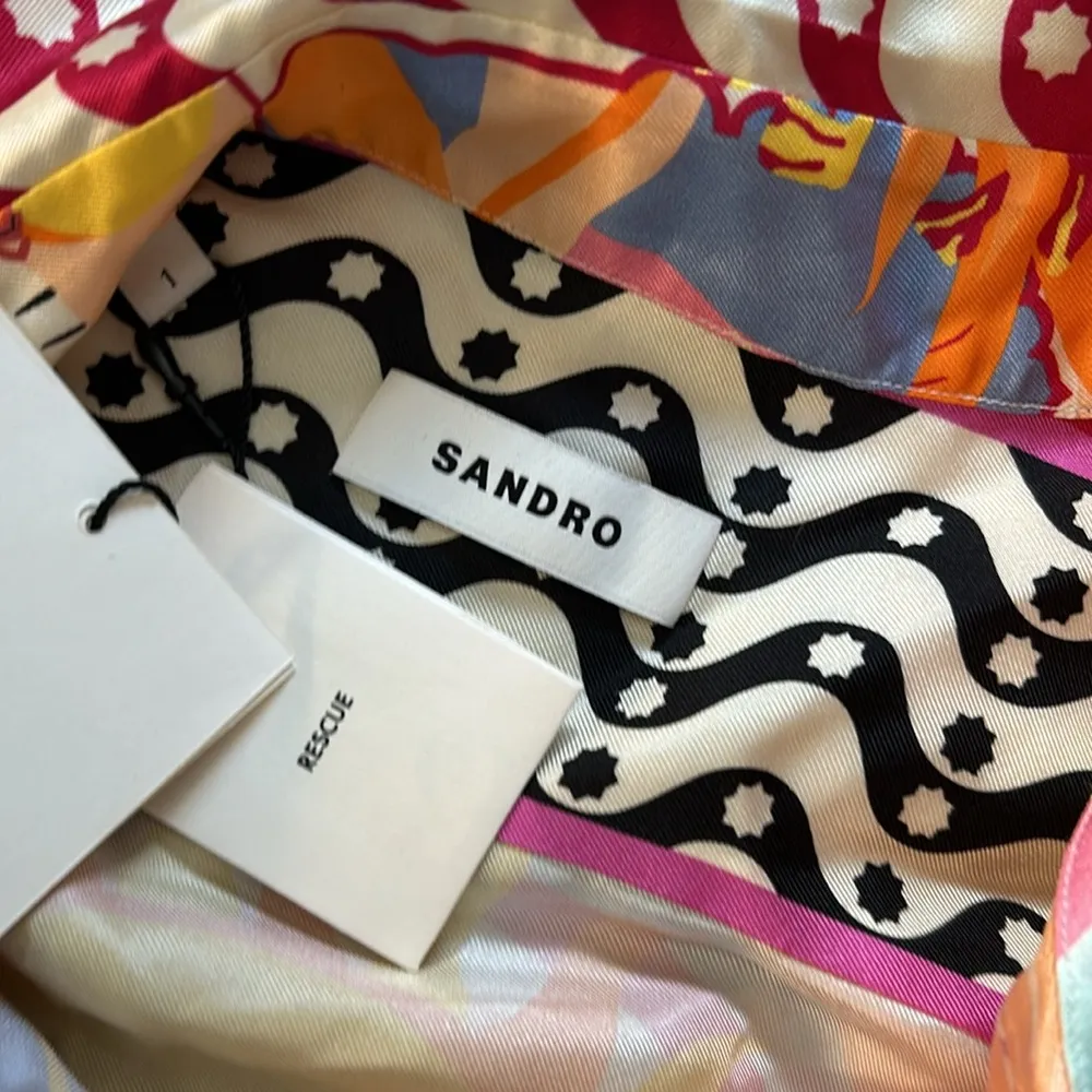 Sandro paule button front shirt - Image 3