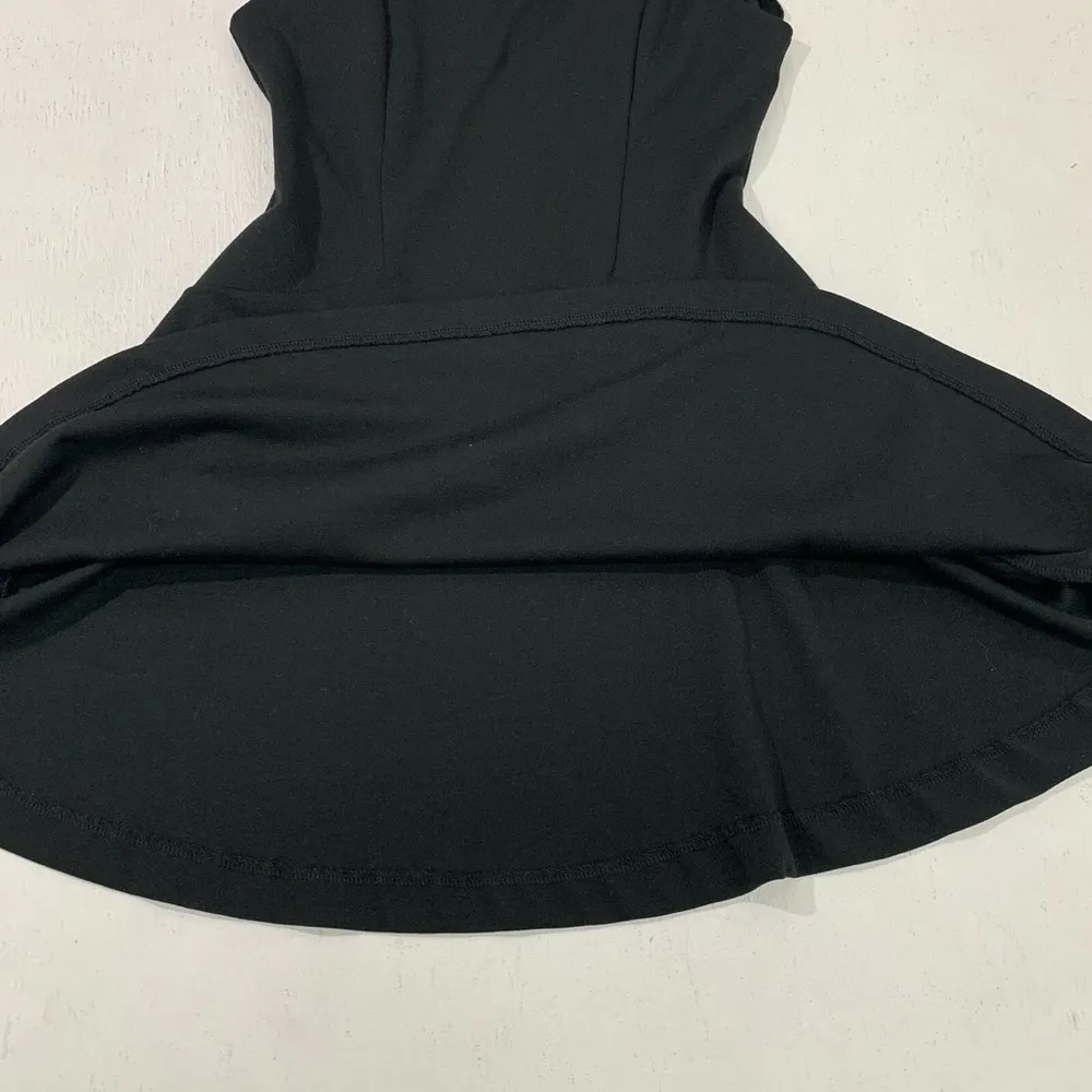 Free People - Black Cha Cha Skater Mini Dress Sleeveless - Image 8