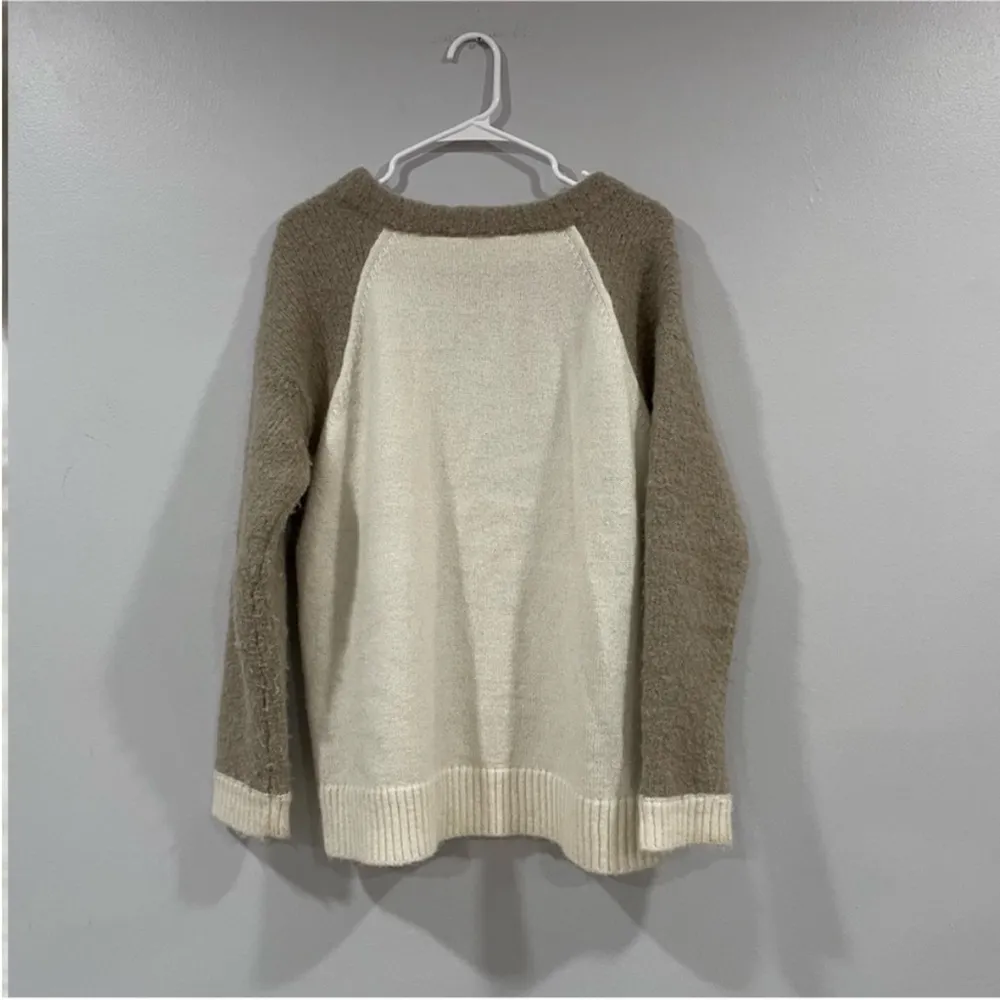 Soft Surroundings Tundra Sweater Colorblock Medium M - Image 6