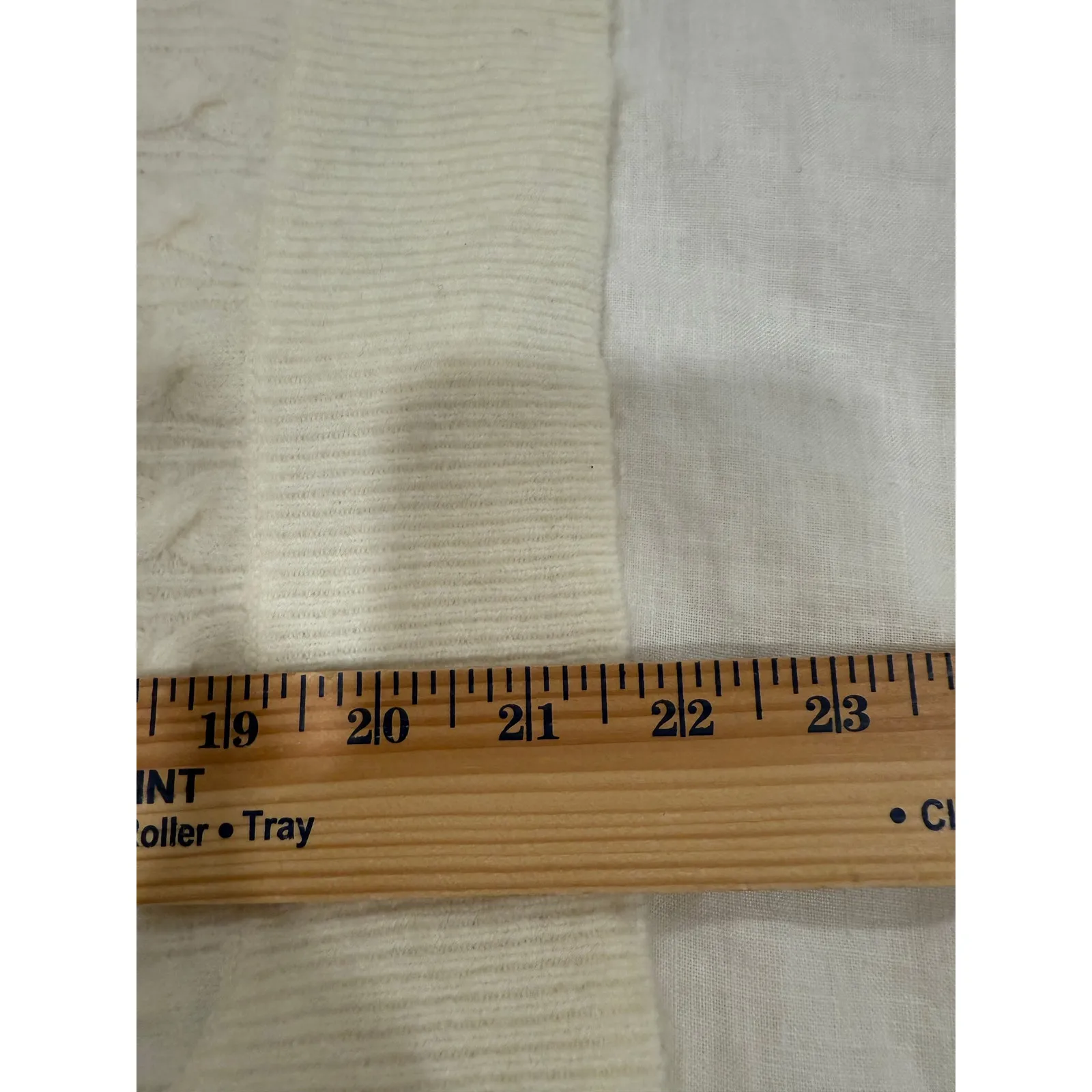 J.Crew Sweater Womens Small Cream Wool Alpaca Cable Knit Ruffle Front Turtleneck - Image 10