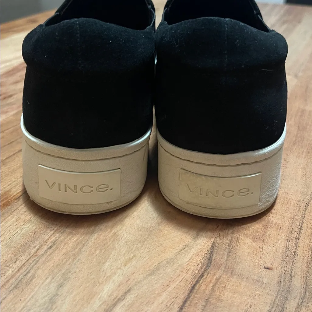 Vince Black Slip-On Loafers - Image 3