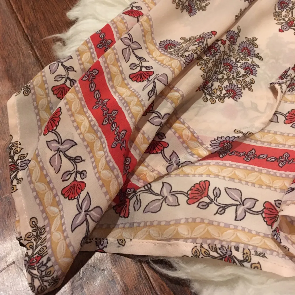 Floral Patterned Women's Cardigan Pink - Image 4