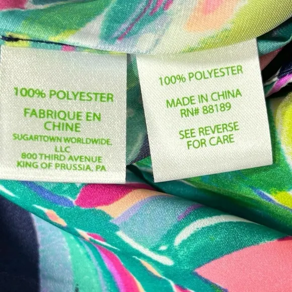 Lilly Pulitzer high waist wide leg‎ palazzo pants 4 S - Image 7