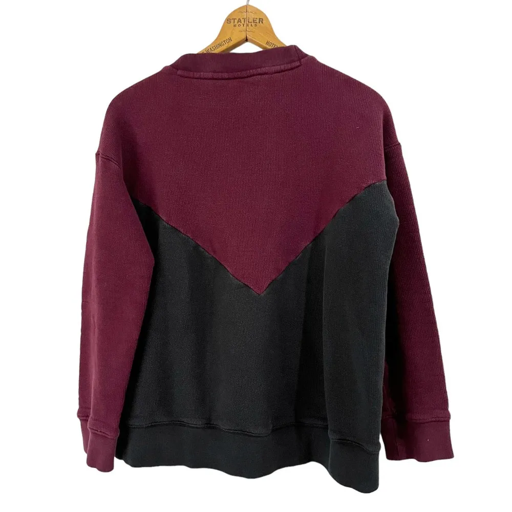Adidas Originals Trefoil Colorado Knit Colorblock Sweatshirt Woman’s Size XS - Image 5
