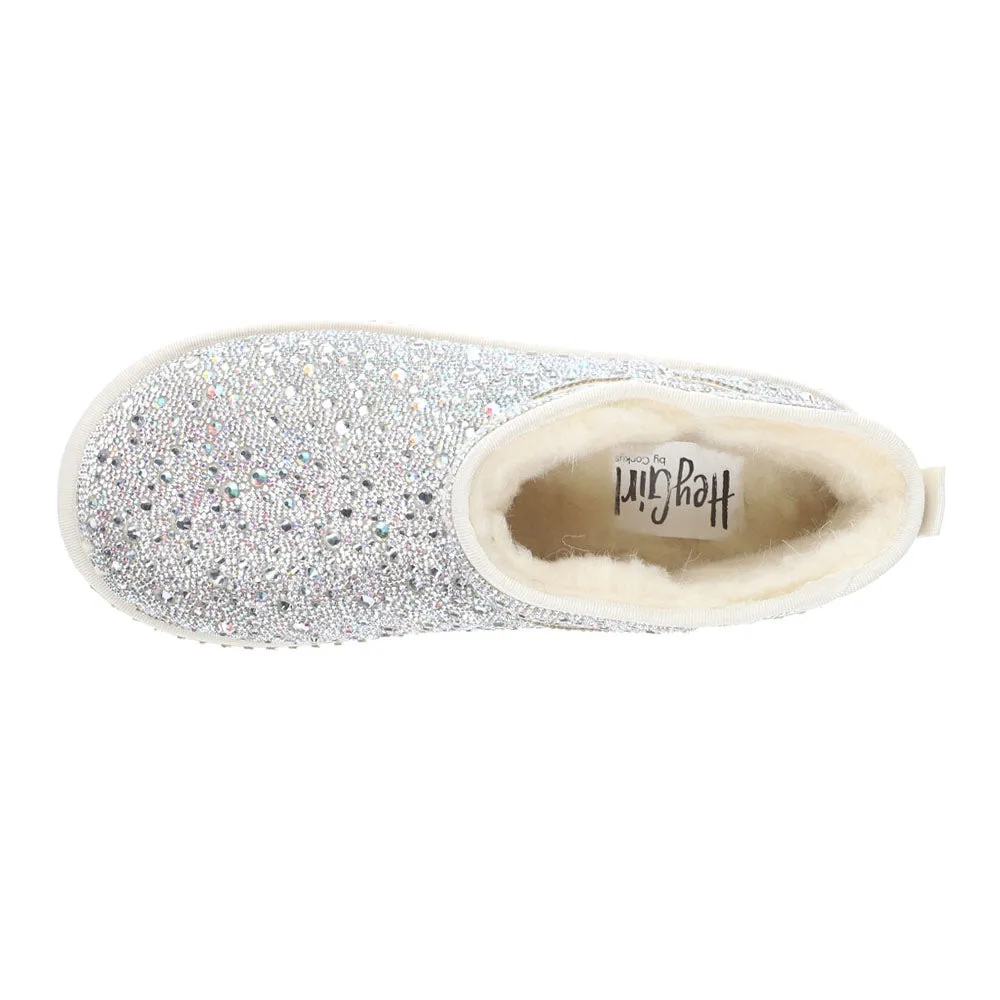 Corky’s Homebody Rhinestone Round Toe Platform Pull On Booties Size 7 - Image 4