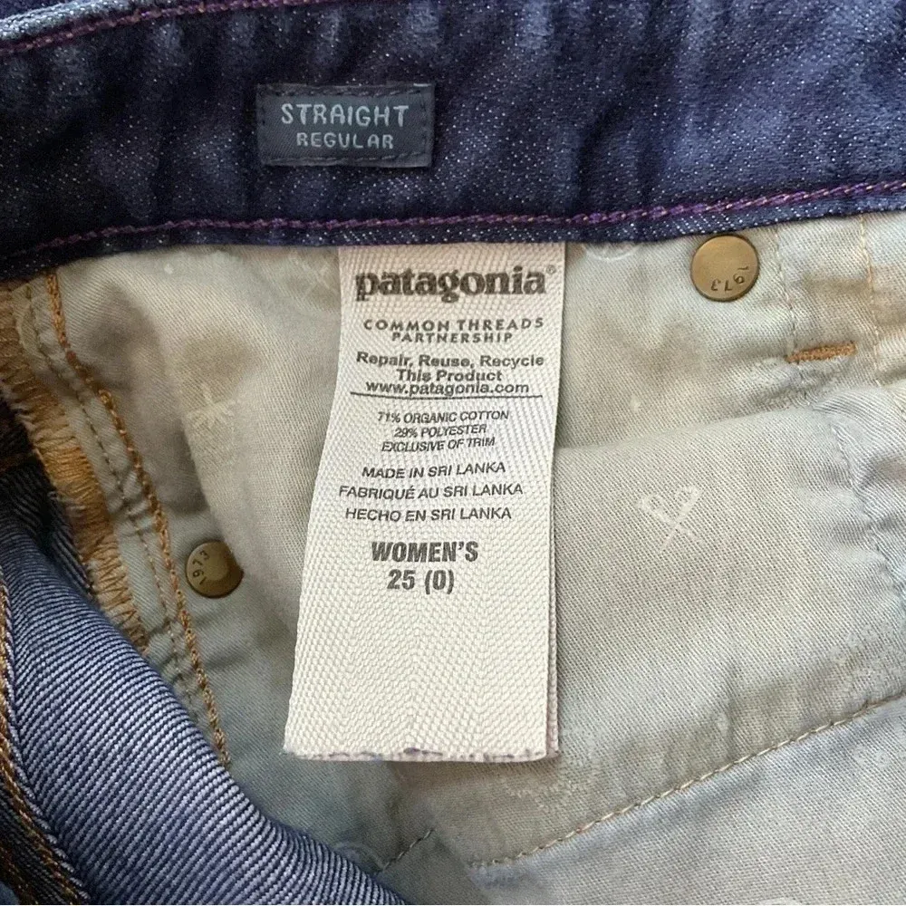 Patagonia Straight Leg Jeans‎ Size 25(0) - Image 4