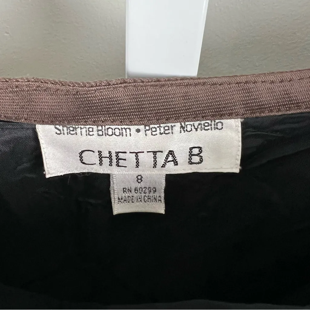 Y2K Silk Velvet Blend Maxi Skirt Fairy Whimsigoth Steampunk Fall Winter Size 8 - Image 3