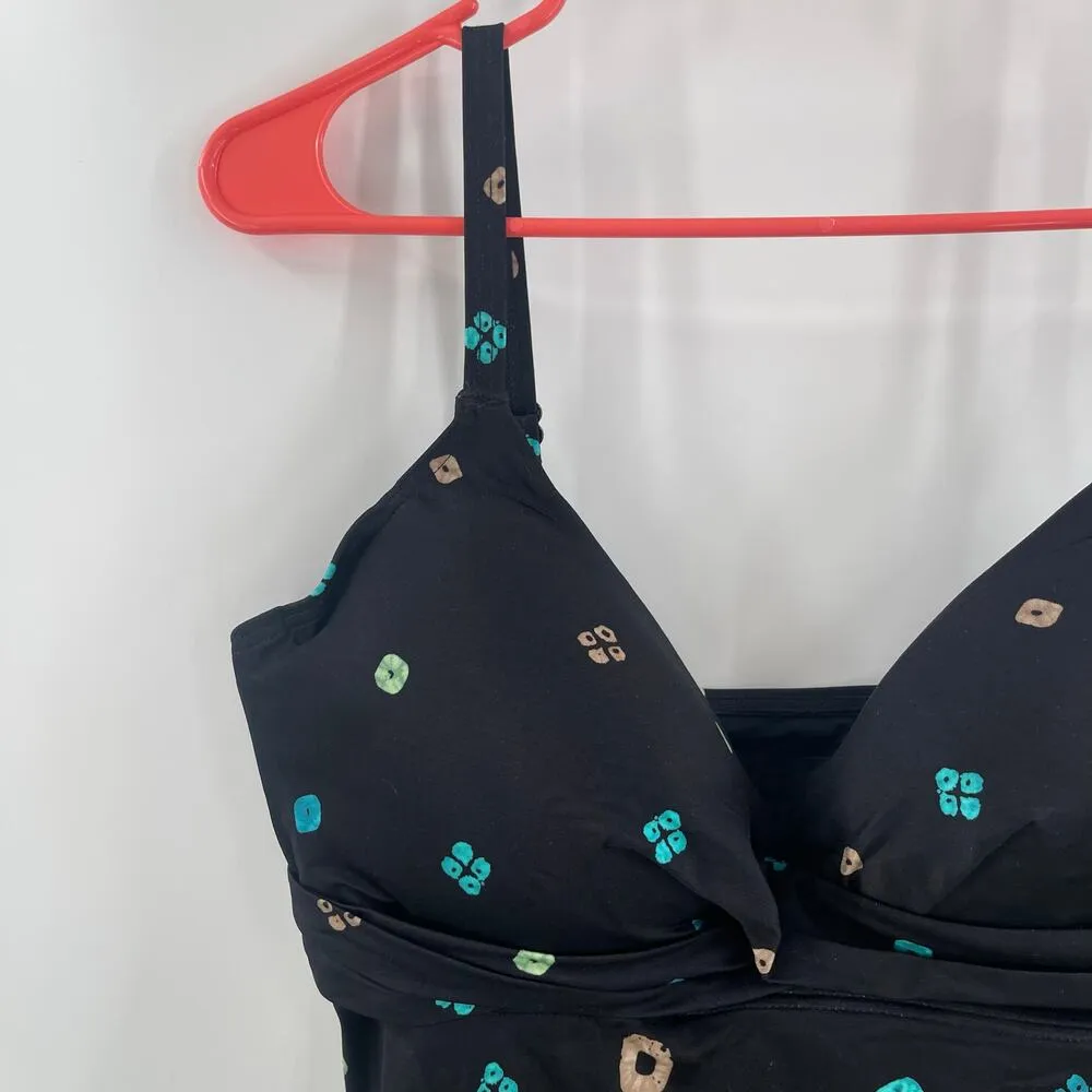 CONTOURS BY COCO REEF Tankini Top Size 10/34D NWT Black Underwire Shapemaker - Image 5