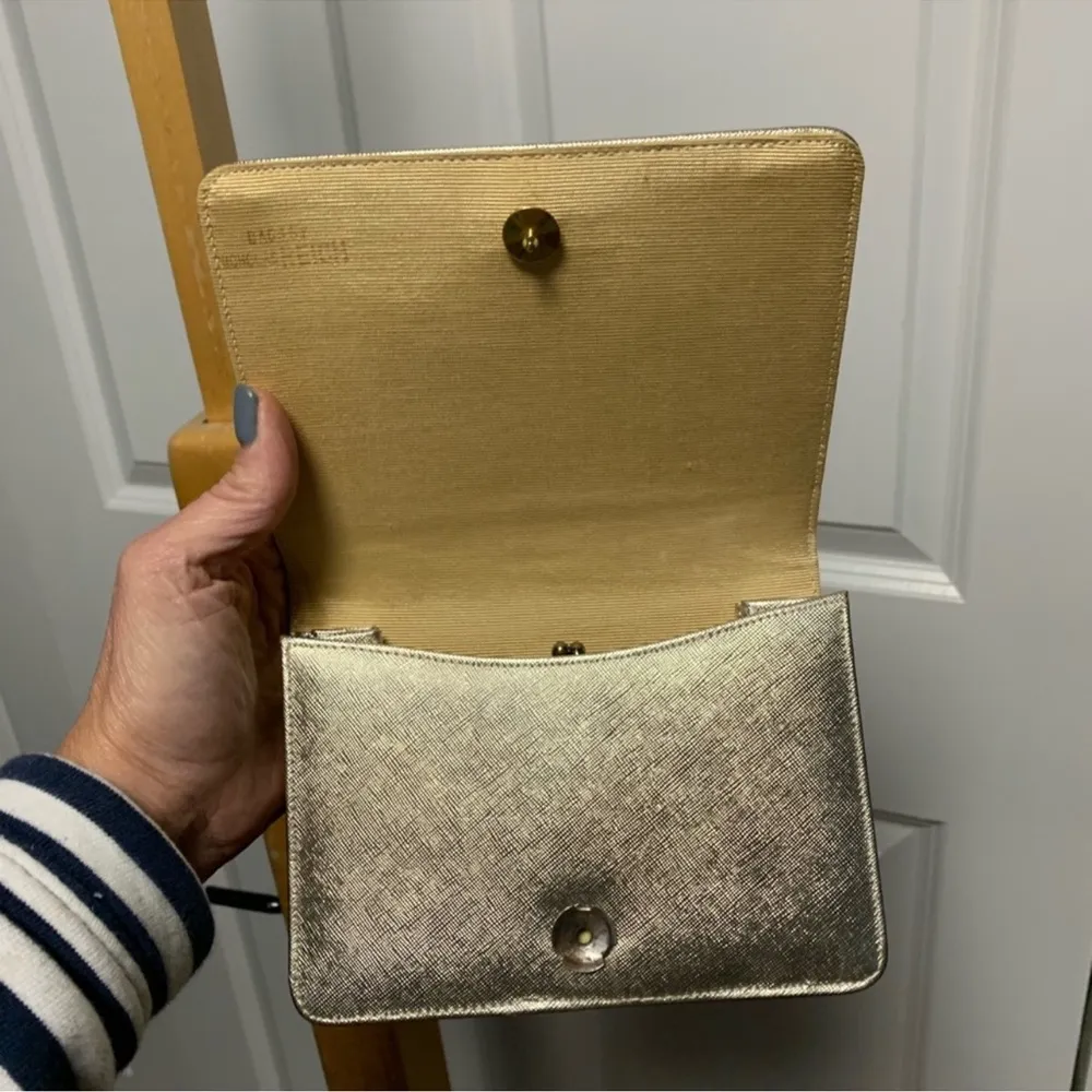 Vintage Gold Nicholas Reich Purse - Image 3
