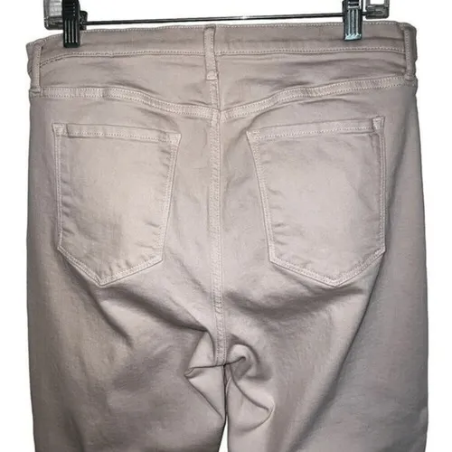 BANANA REPUBLIC Blush Pink High Rise Skinny Premium Jeans‎ Size 31 - Image 6