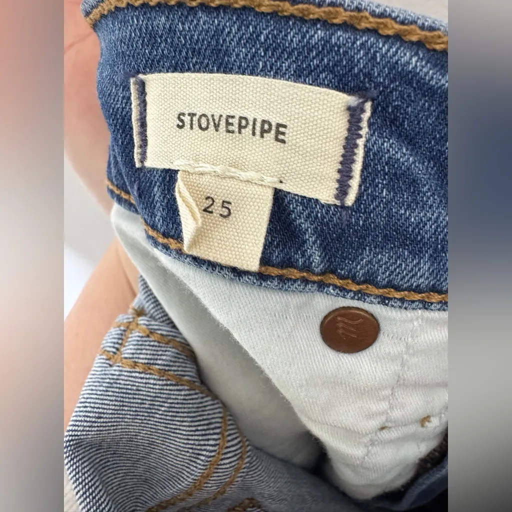 madewell stovepipe‎ jeans Size 25 - Image 5