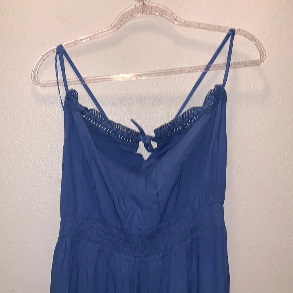 NWT O’Neill Malia XL blue strappy lightweight jumpsuit - Image 2