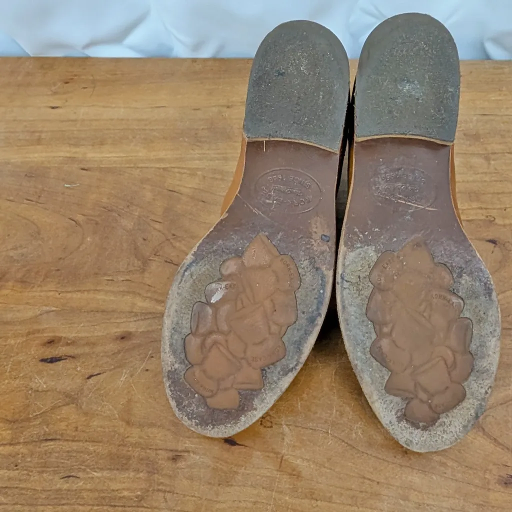 Kork-Ease Velma Brown Leather Ankle Boots Size 7.5M - Image 7