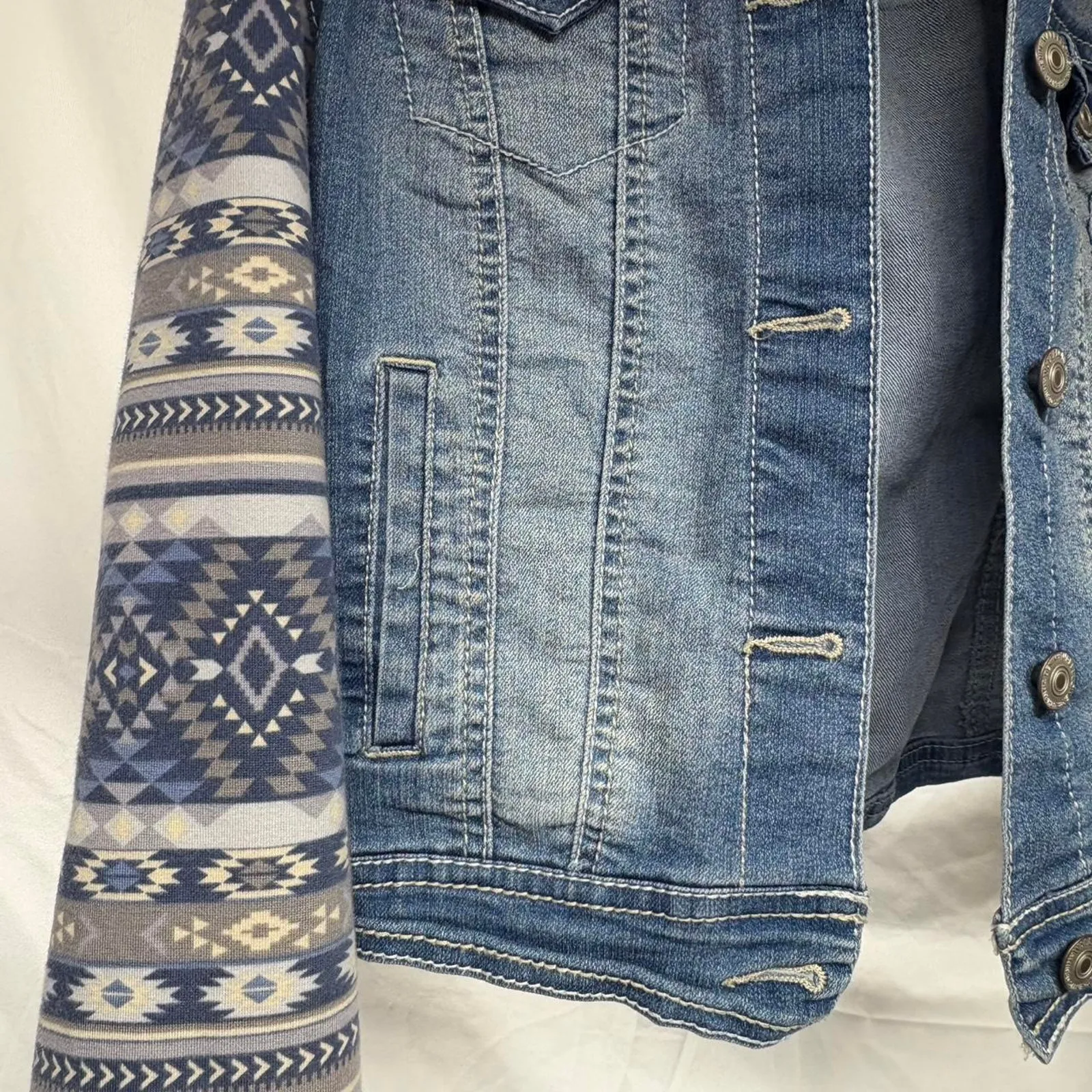 Wallflower blue denim jacket Size XS - Image 3