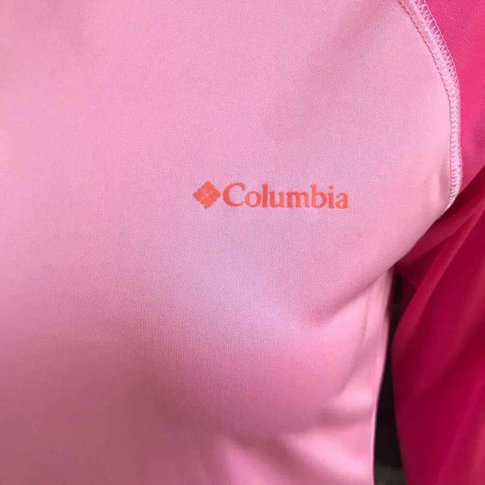 Columbia Omni Shade Pink Long Sleeve Shirt Women's Size Medium - Image 5