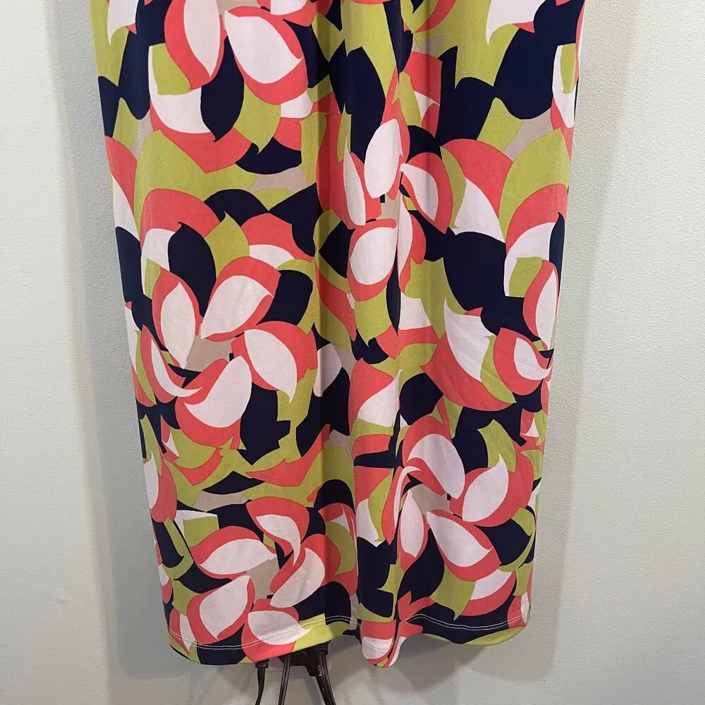 Ruby Rd . Women's Multicolor Graphics Sleeveless Maxi Dress Size S - Image 4
