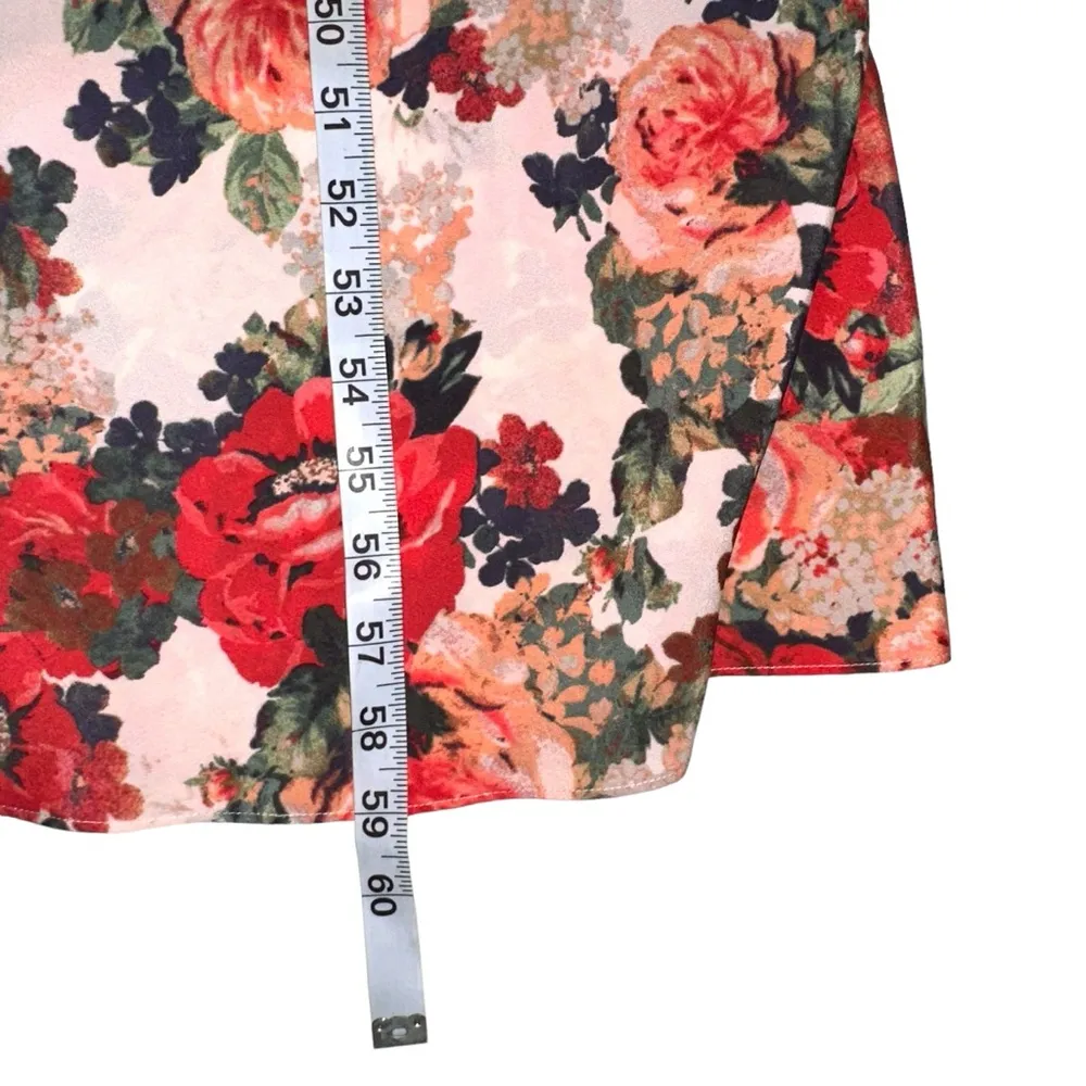 Free People Le Fleur Patchwork Floral Maxi Dress 2 in Peach - Image 9