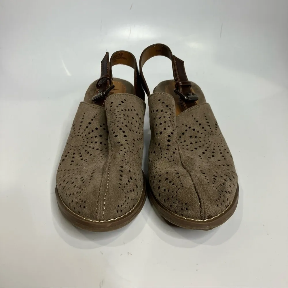 Euro‎ soft by Sofft tulip mules sling back size 6.5 Gray - Image 3