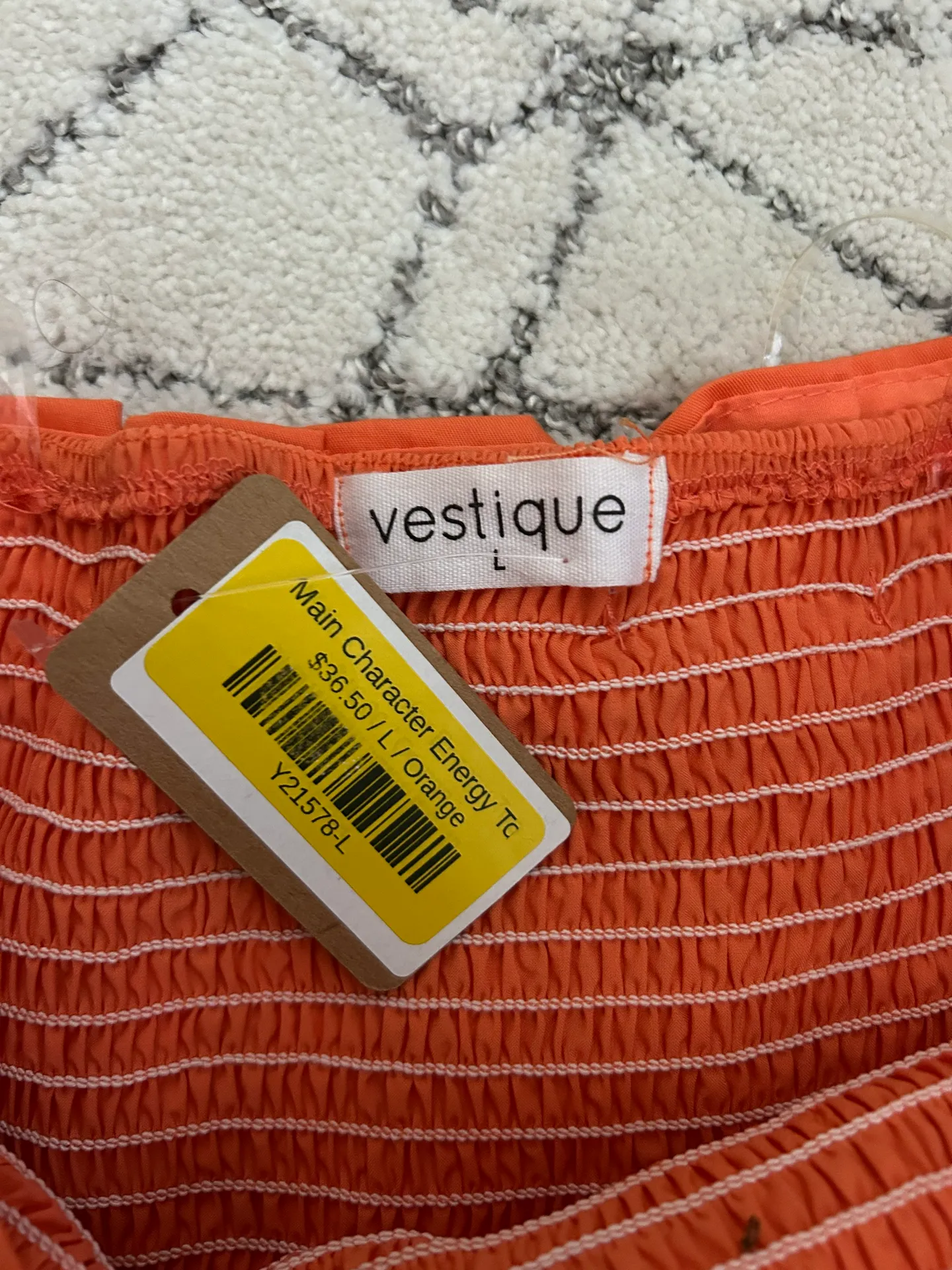 NWT  Strapless Top - Image 3