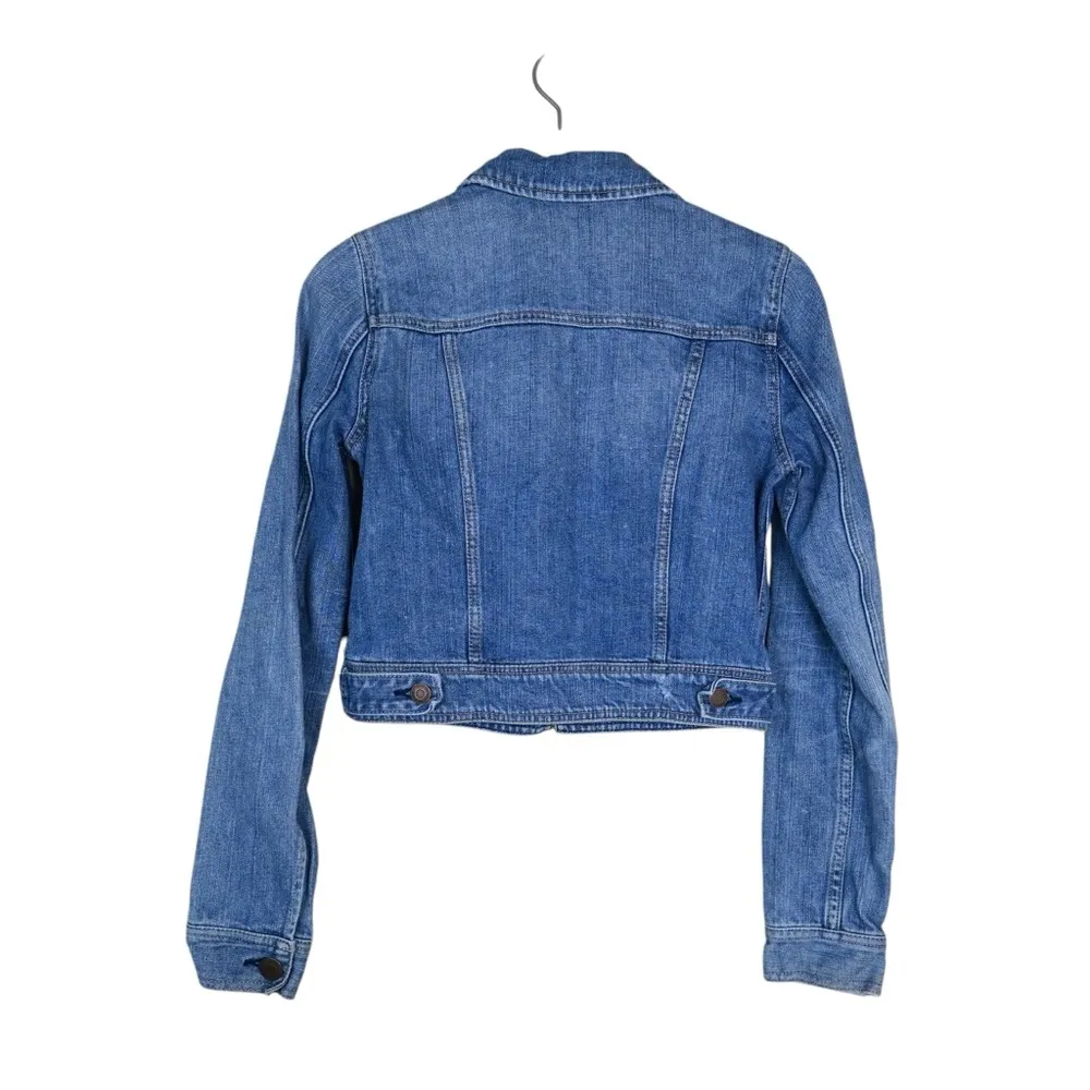 American Eagle Womens S Denim Jean Jacket - Image 2