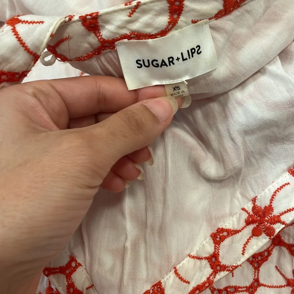 Sugar Lips Sugar + Lips Halter Floral Hibiscus Dress - Image 4