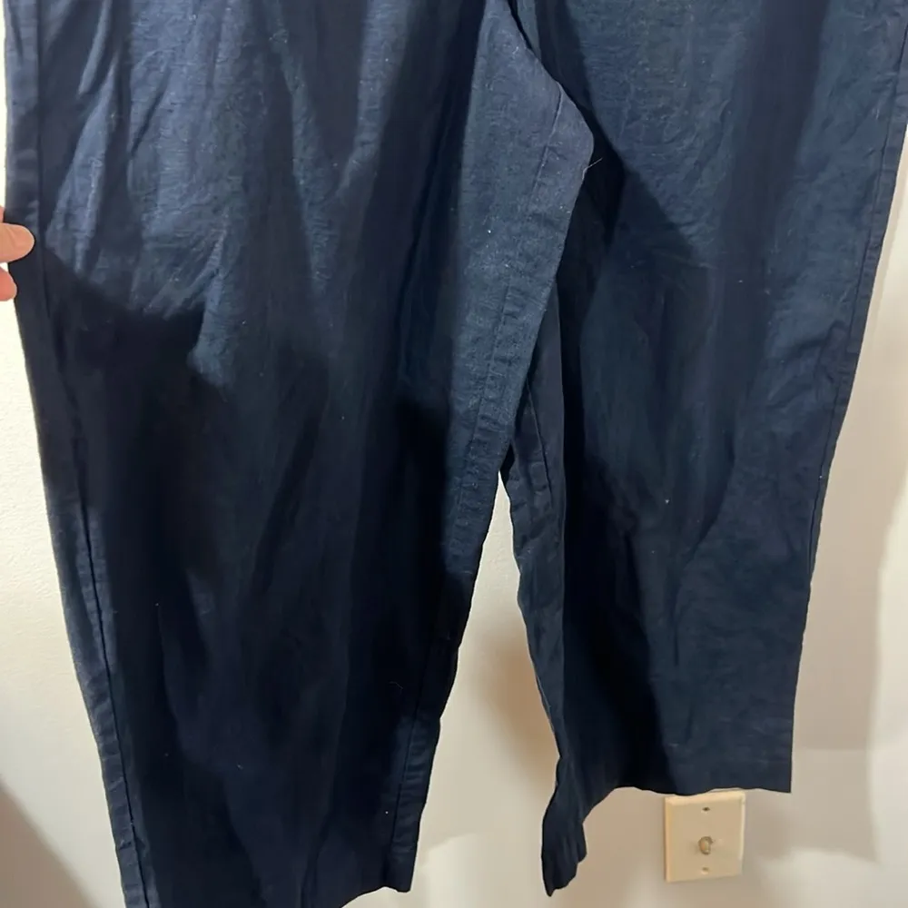Barbour linen blend jumpsuit Size 4 - Image 5