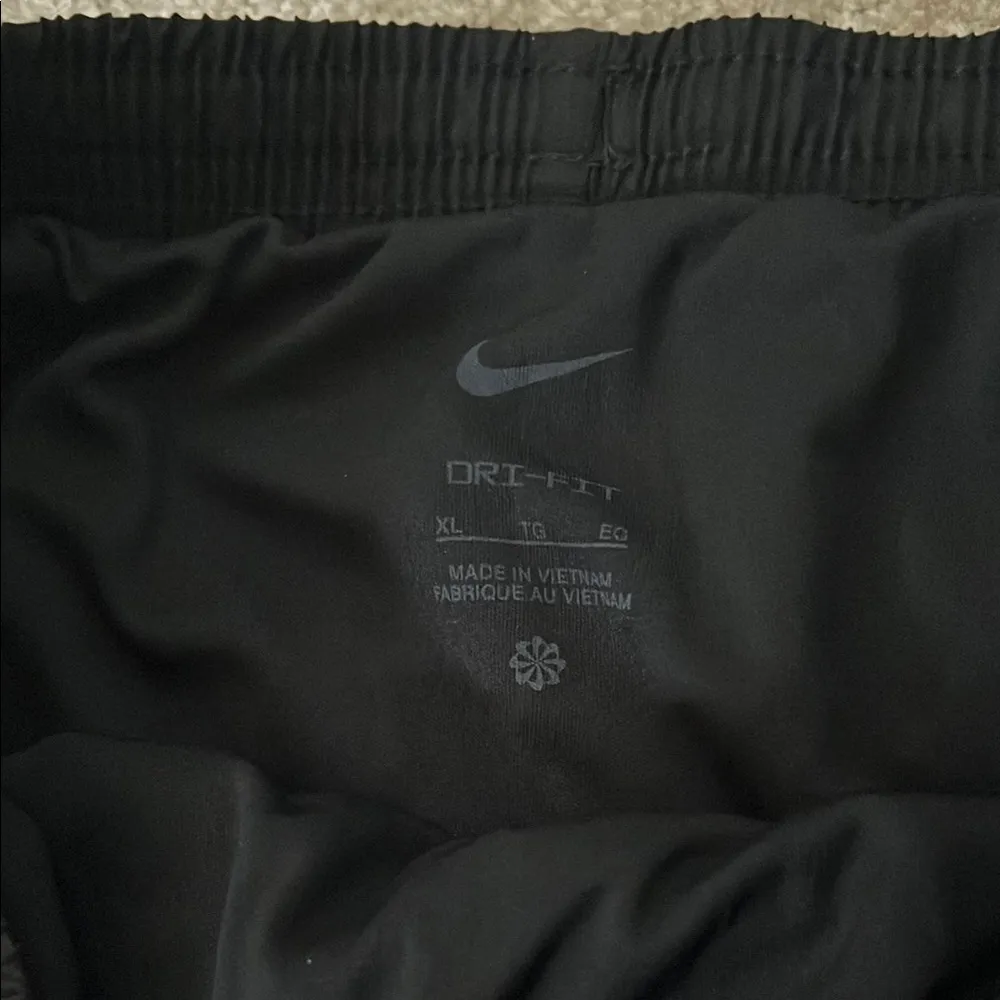 Nike Black Athletic Shorts - Image 2