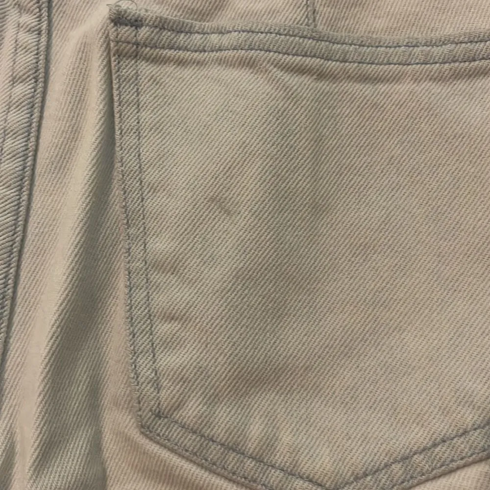 Vintage Cafe la Vie 1980s Faded Light Blue Wash Denim Shorts Waist 28 High Rise - Image 13