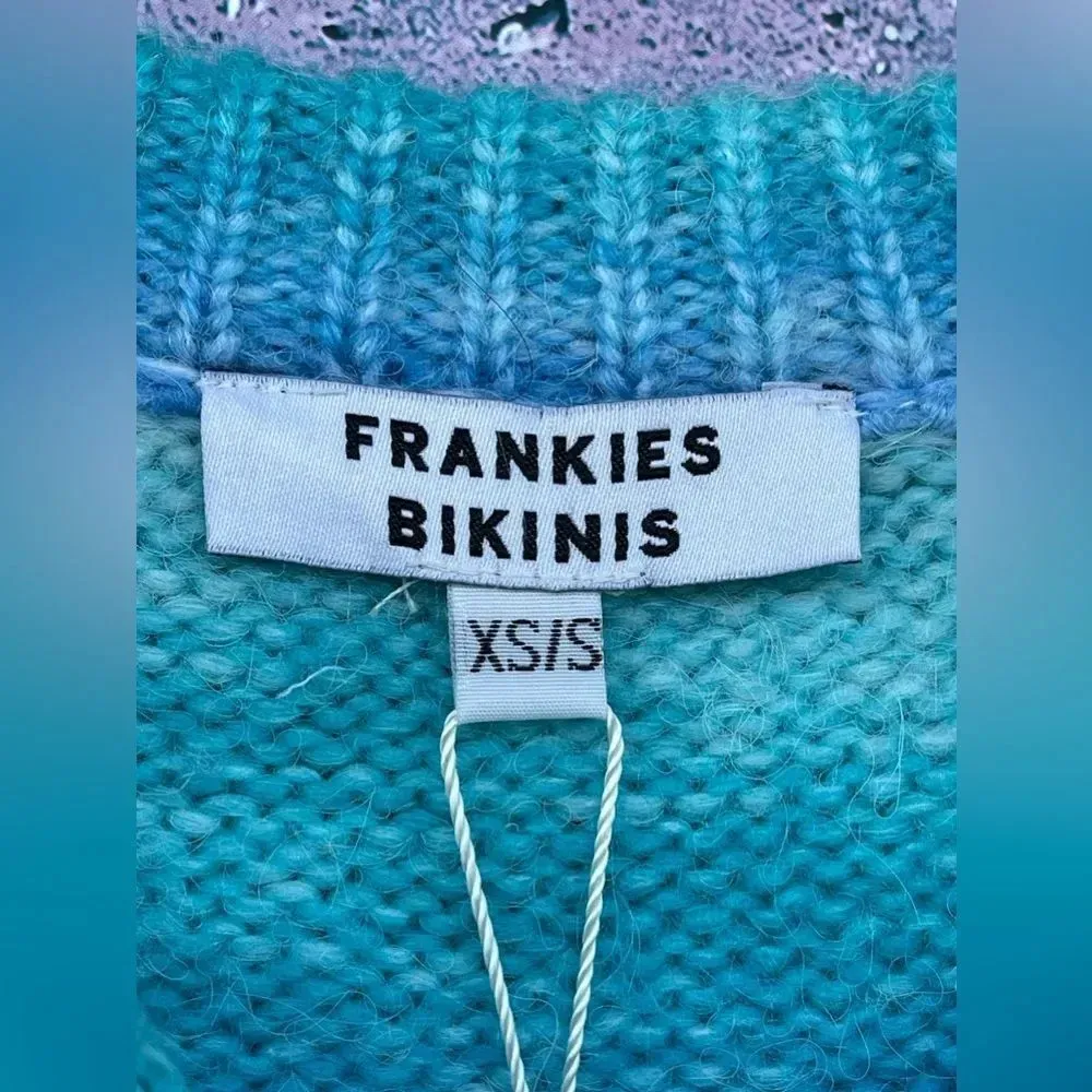 FRANKIES BIKINIS Bennie Oversized Knit Sweater S/XS - Image 9