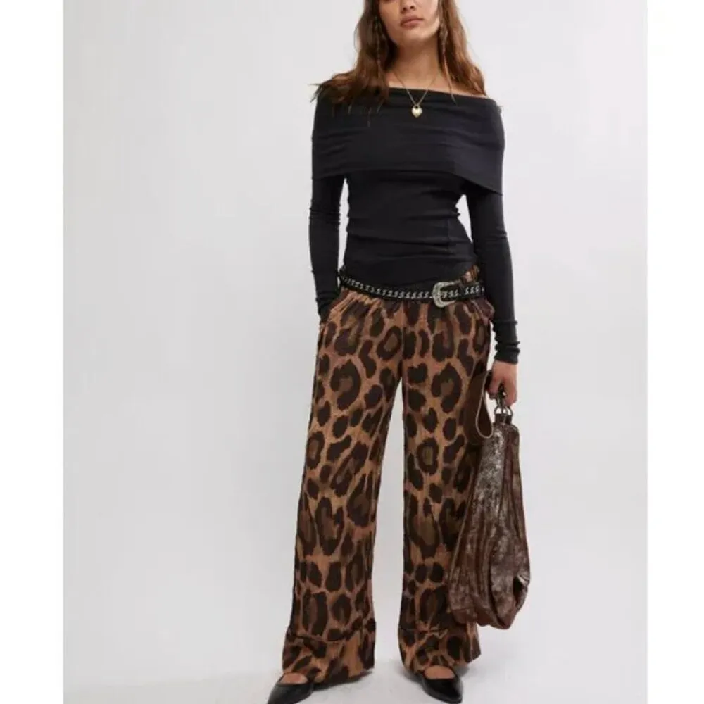 FREE PEOPLE NWT Iris Layering Top / Black - small - Image 2