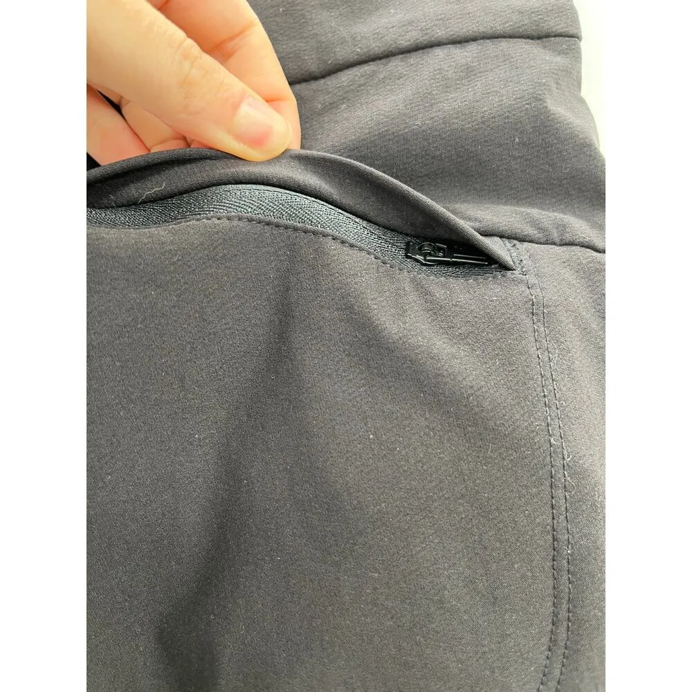 Athleta Wander Stash Skinny Pants Sz 6 Black Cargo Athleisure Basic - Image 6