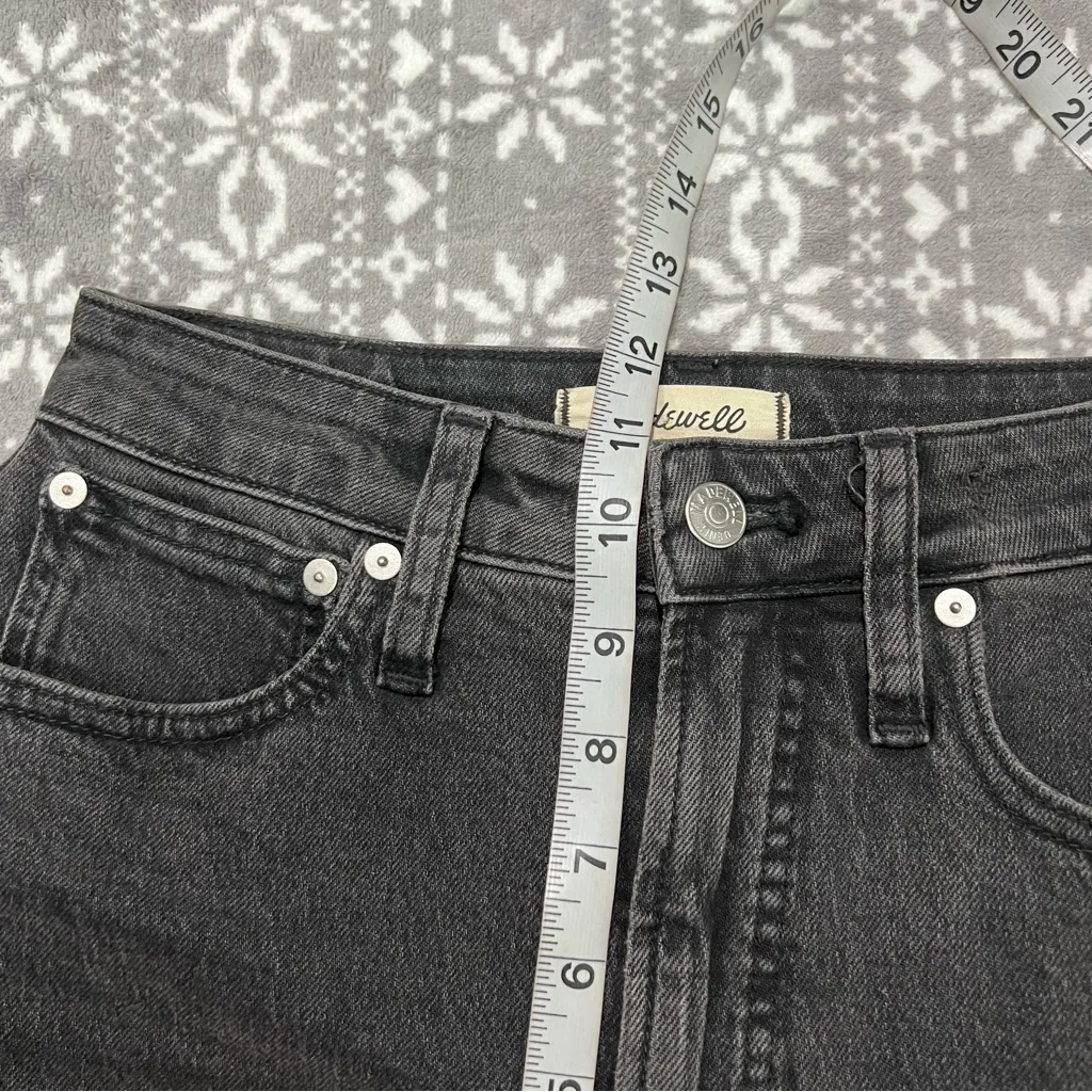 New Madewell The Curvy Perfect Vintage Jean In Lunar Wash NA883 Size 25‎ - Image 9