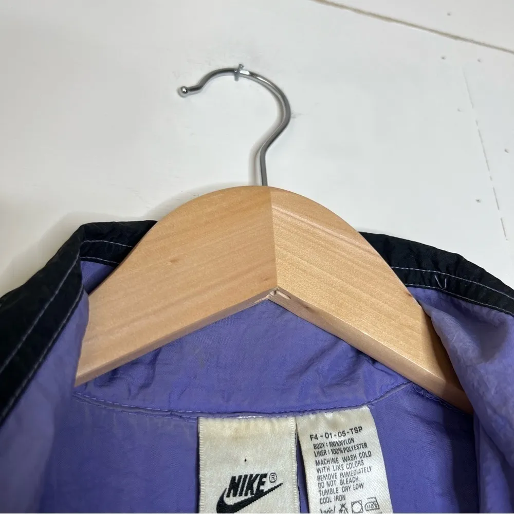 Vintage Nike Purple Long Windbreaker - Image 8