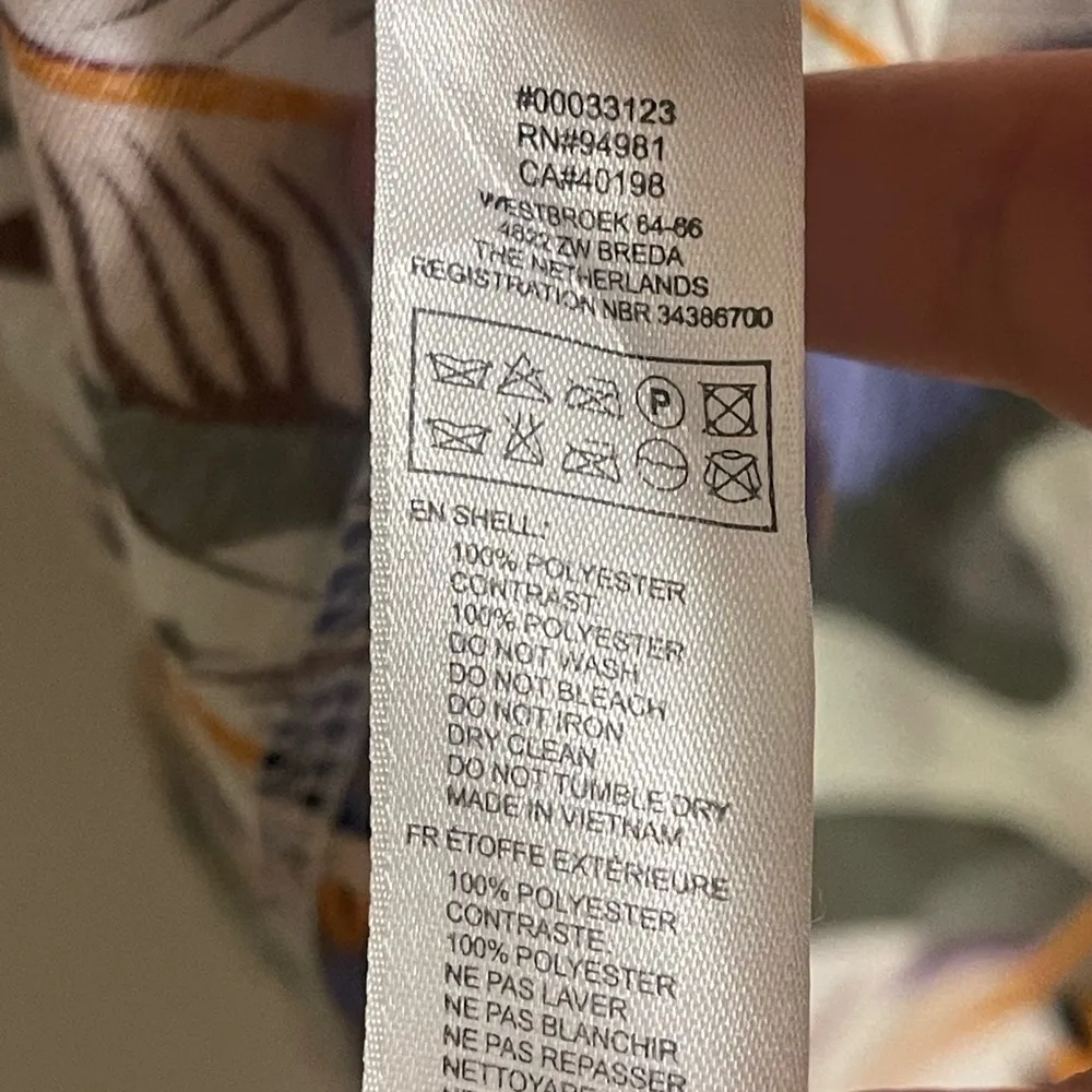 Women’s Topshop Short Sleeve Tiger and Camo Print Shift Dress Spring Vacay Sz L - Image 14