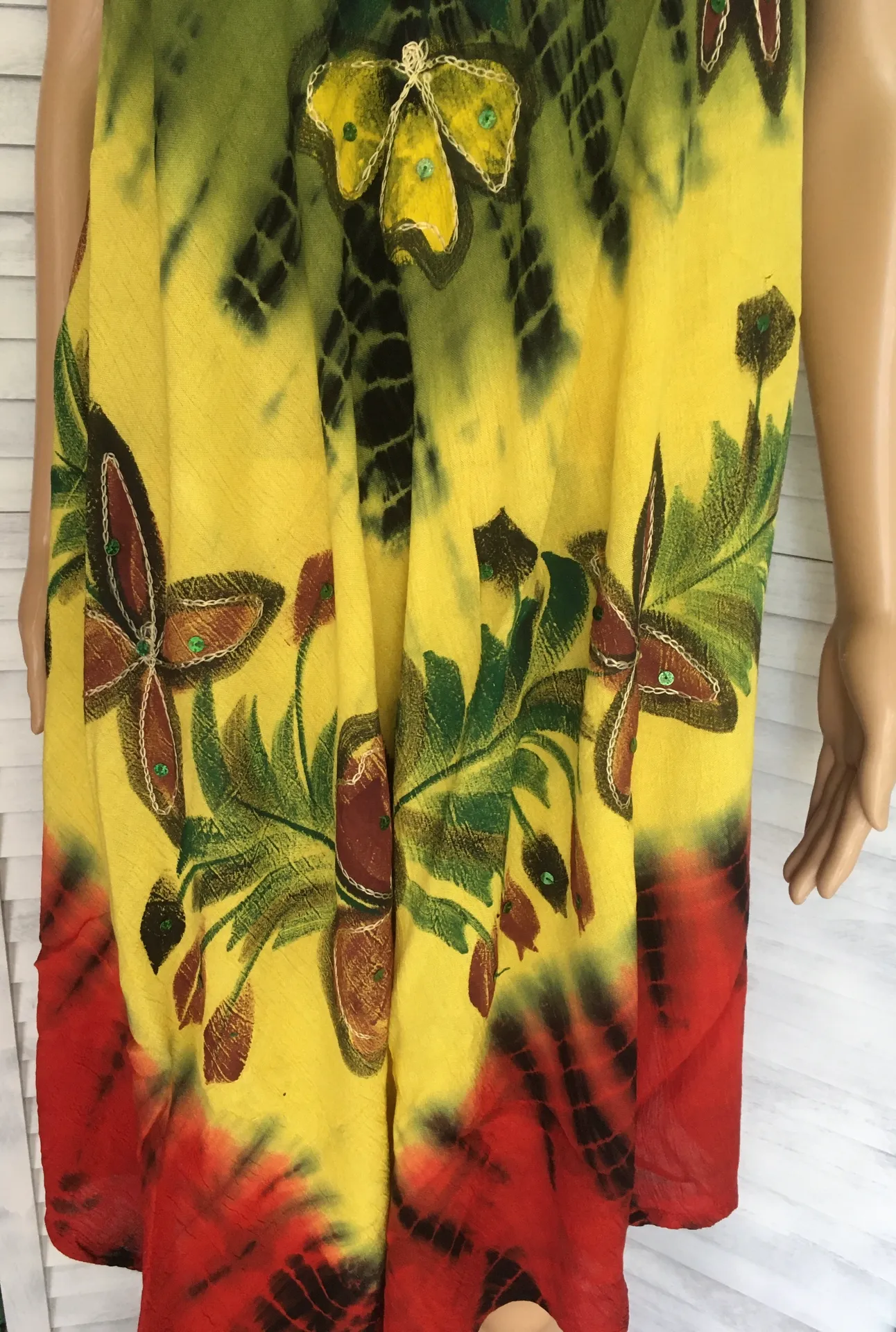 Summer Sun Dress Yellow - Image 6