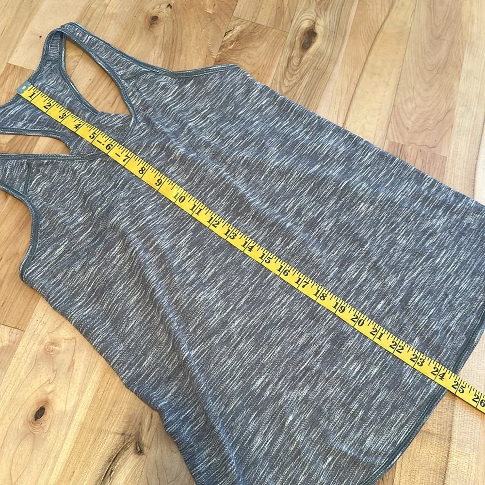 Lululemon Heathered Grey Tank Top - Image 4