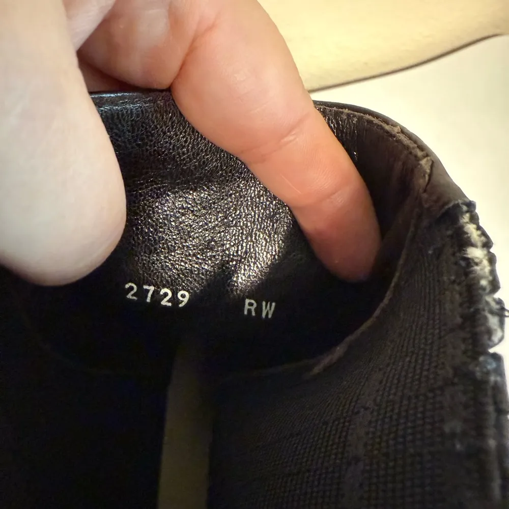 Mario Bruni Vintage Leather Boots Black Ankle Zip Italian Made Women’s 11 Retro - Image 6