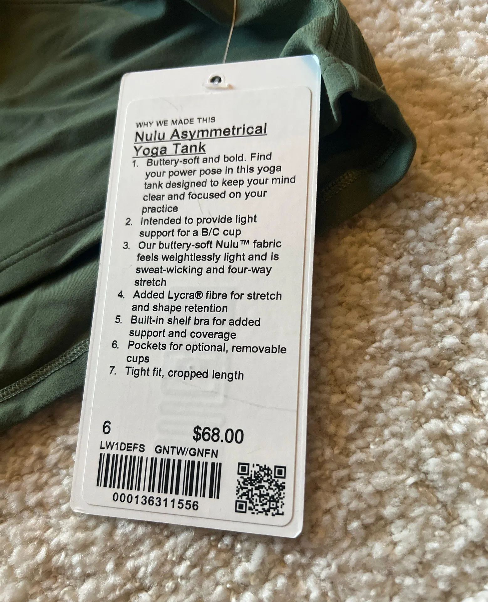 Lululemon Tank - Image 3