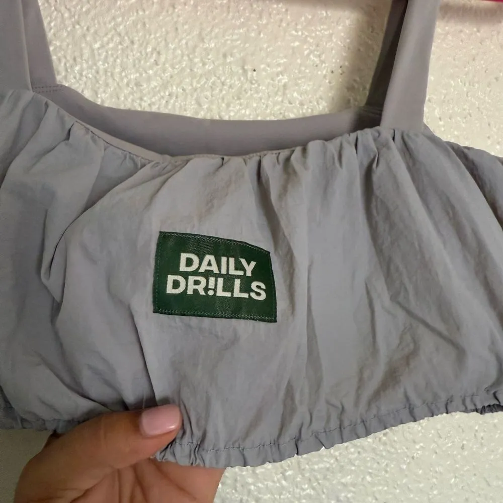 Daily Drills grey Bubble Bra size small - Image 7