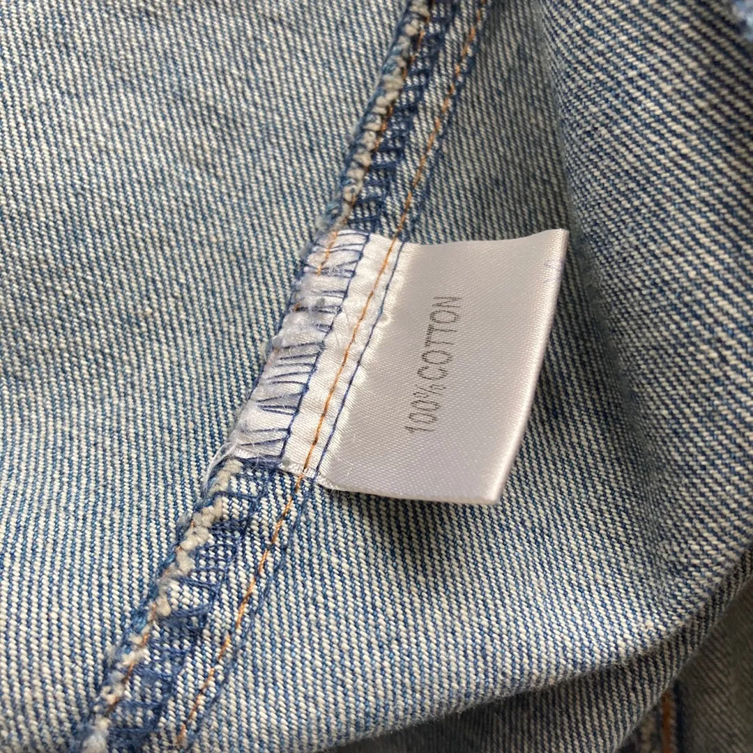 Boohoo Ivivi Lucy Longline Distressed Denim Jacket  - Image 6