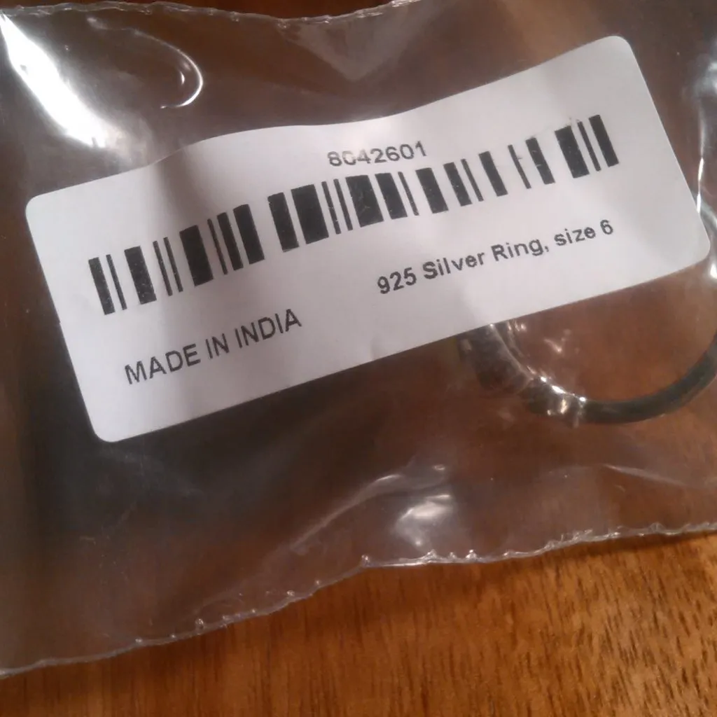 Connemara Marble Claddagh Sterling Silver Ring (Size 6) - Image 15