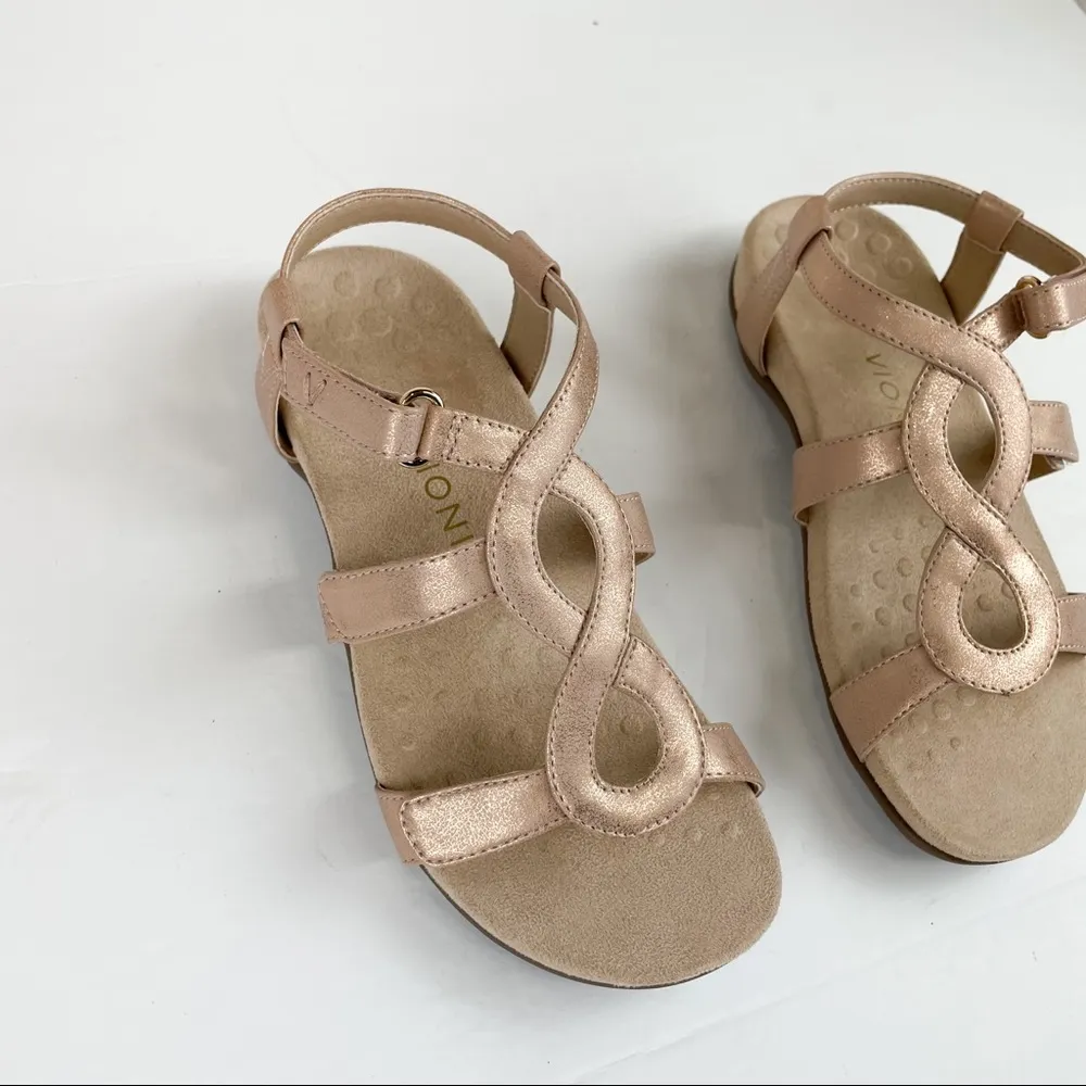 Vionic Judie Rose Gold Orthodic Sandal - Image 8