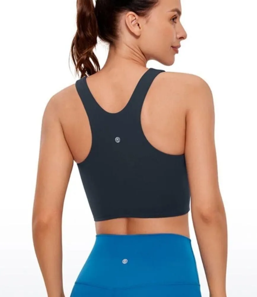 CRZ Yoga Butterluxe High Neck Racerback Tank Black Small - Image 3