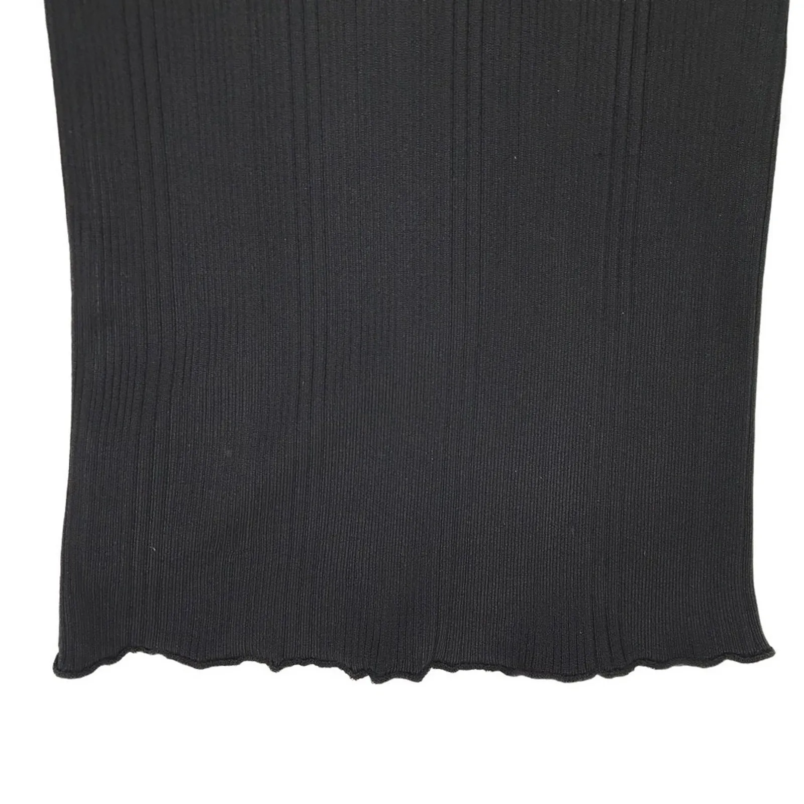 EVERLANE Flare Rib Knit Pant XL Black Grunge Versatile Office Whimsy Travel NWT - Image 7