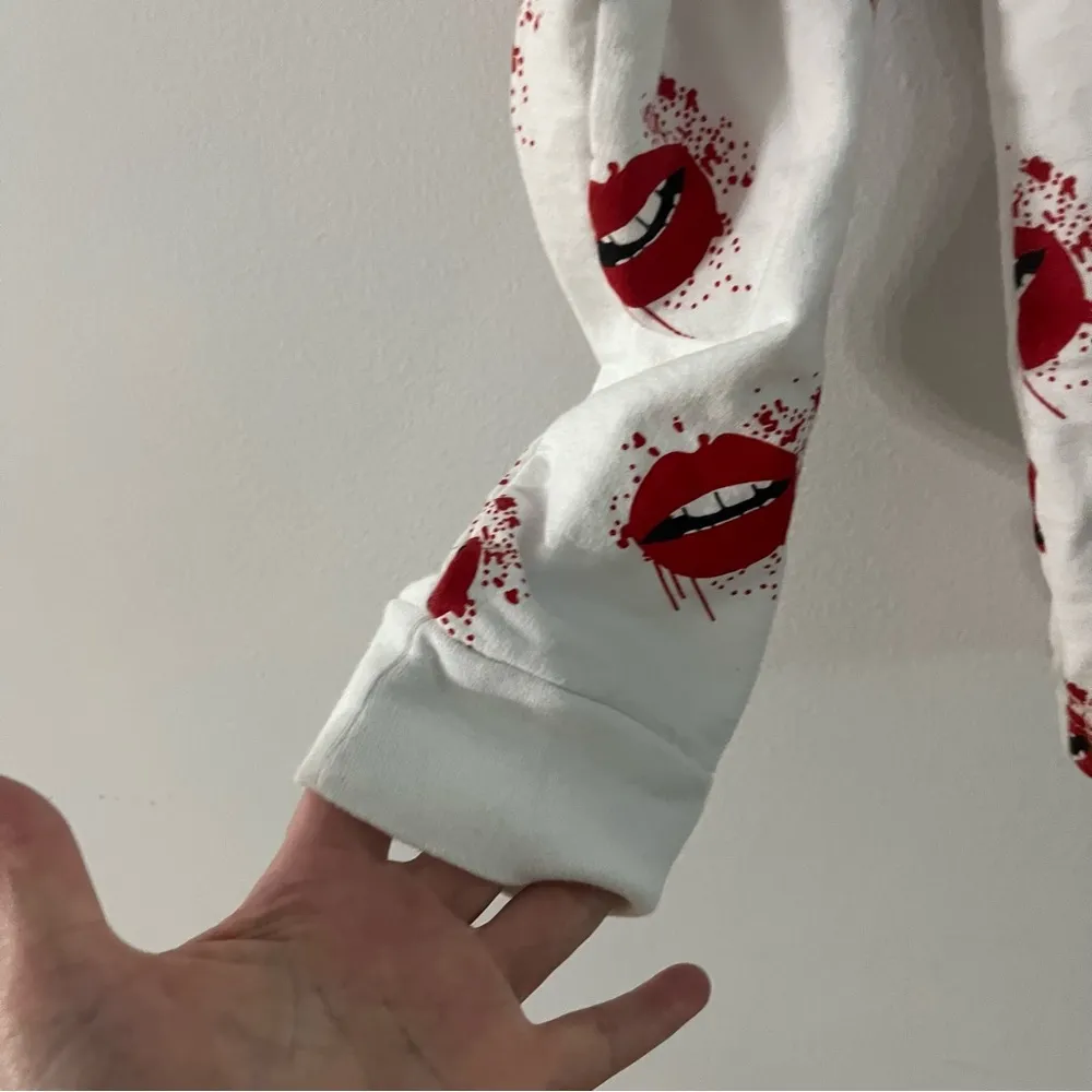 On Fire Rolling Stone Hoodie- Size Medium - Image 4