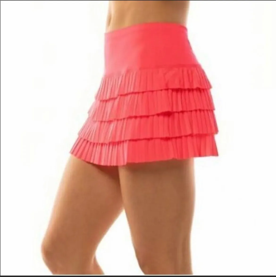 Lucky in Love  Ruffled Tennis Skirt - Image 2