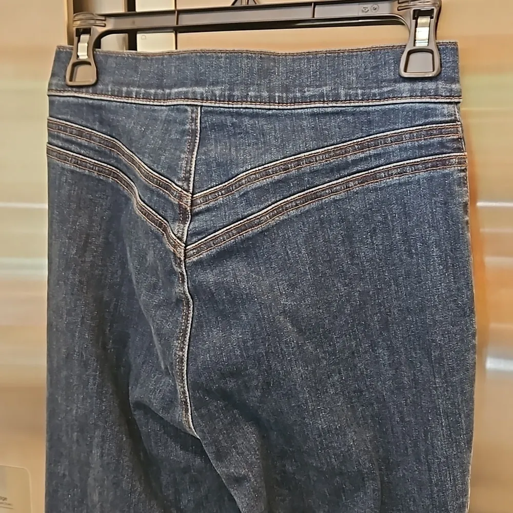 💕VERONICA BEARD Sheridan Exaggerated Flare High Rise Jeans Washed Oxford 26 NWT - Image 15