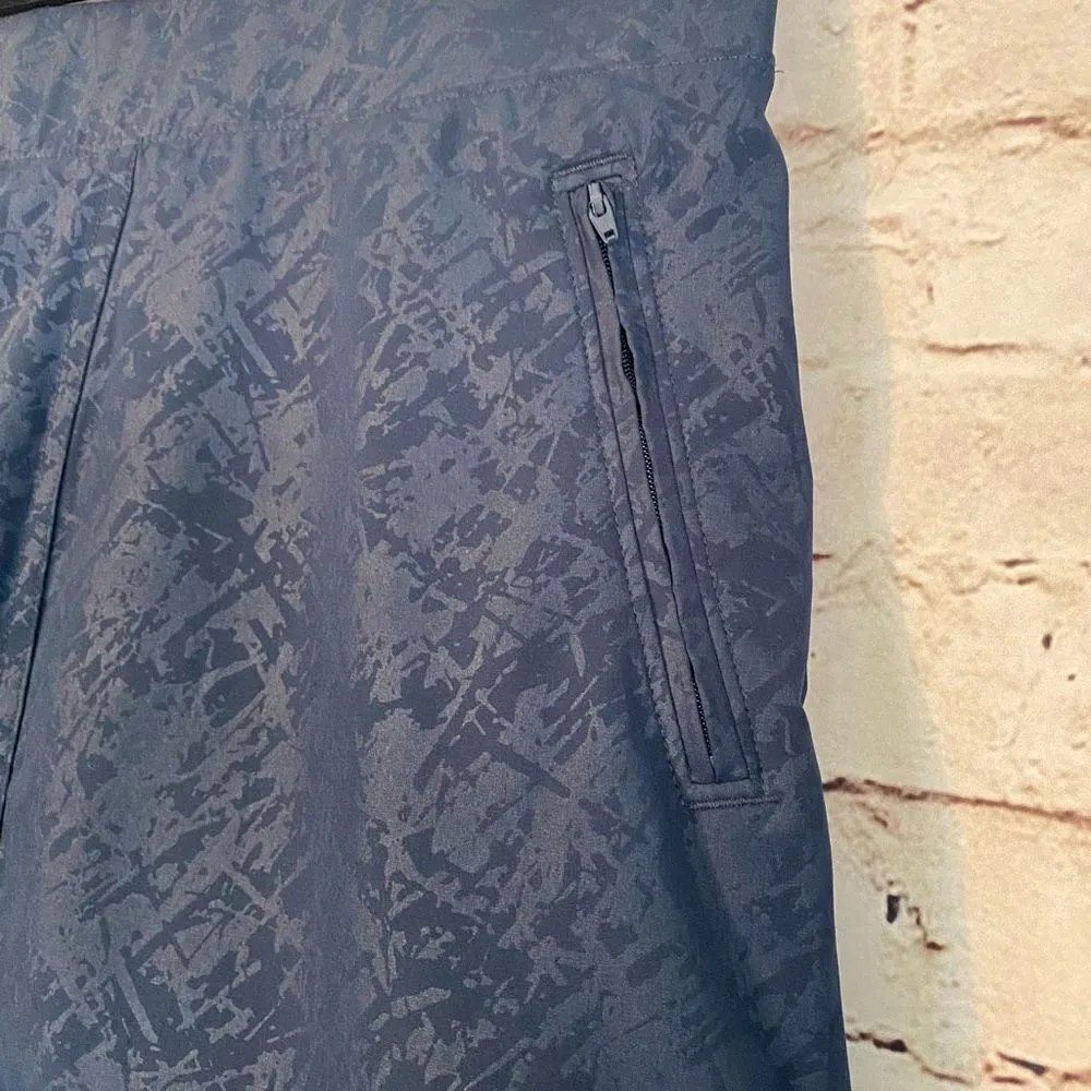 Orvis Travel Skort Skirt Shorts Shattered Navy Blue Comfort Womens Size Small - Image 3